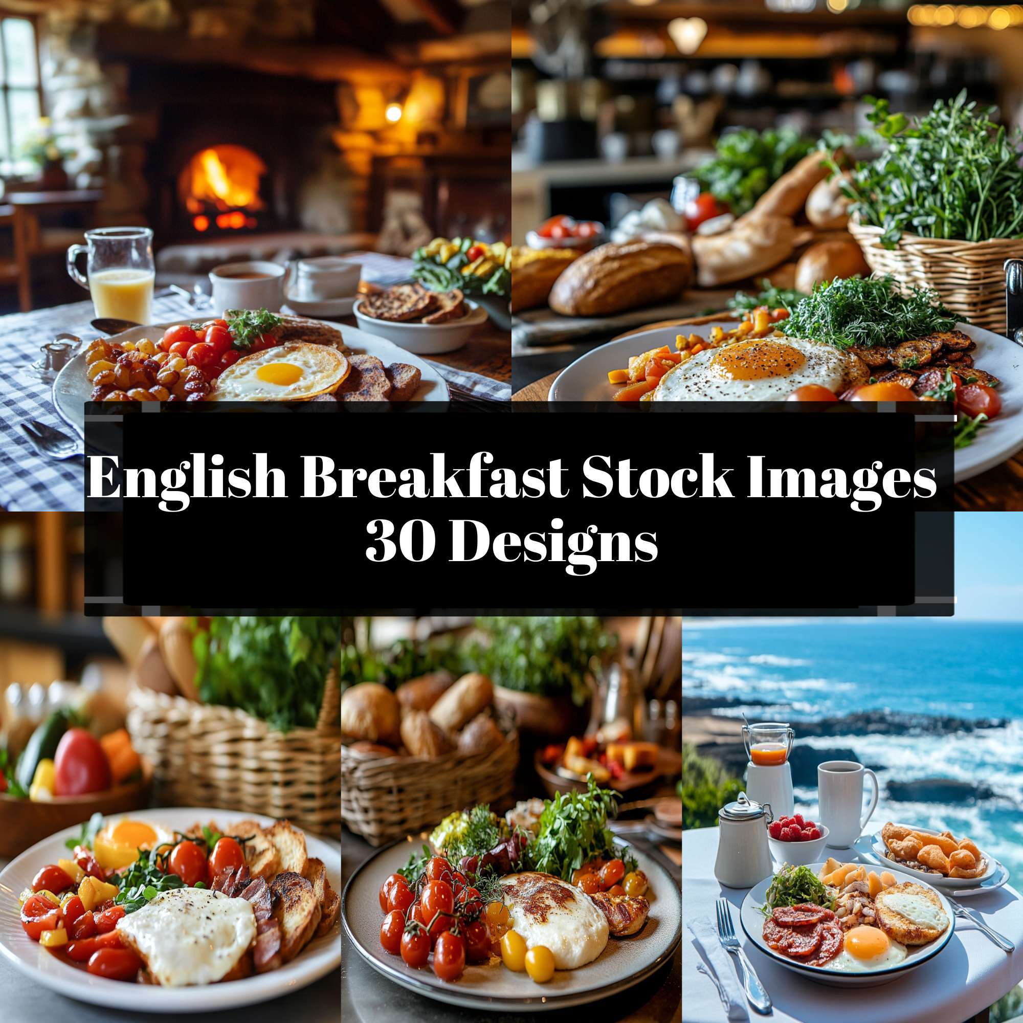 English Breakfast Stock Images