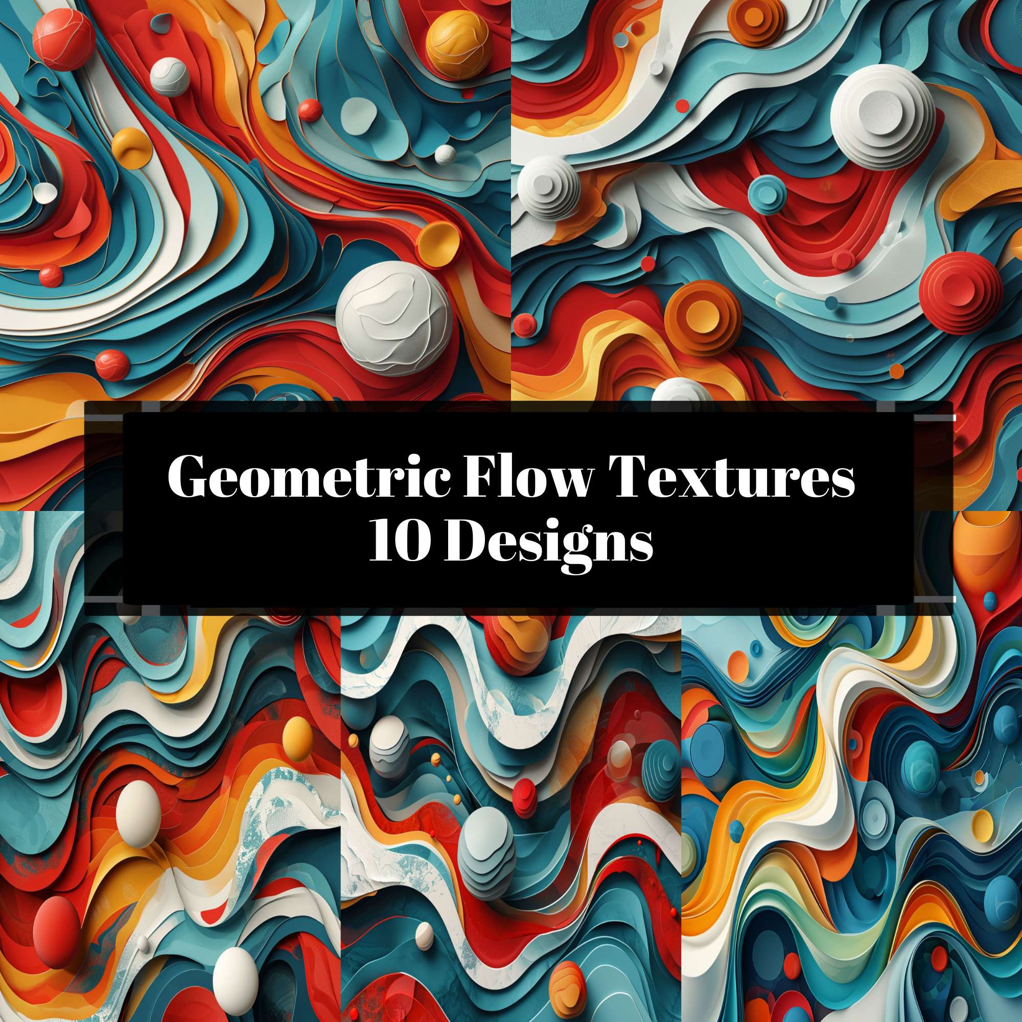 Geometric Flow Textures