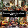 Bohemian Living Stock Images