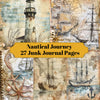 Nautical Journey Junk Journal Pages