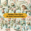 Shabby Chic Flora Junk Journal Pages