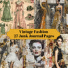 Fashion Junk Journal Pages