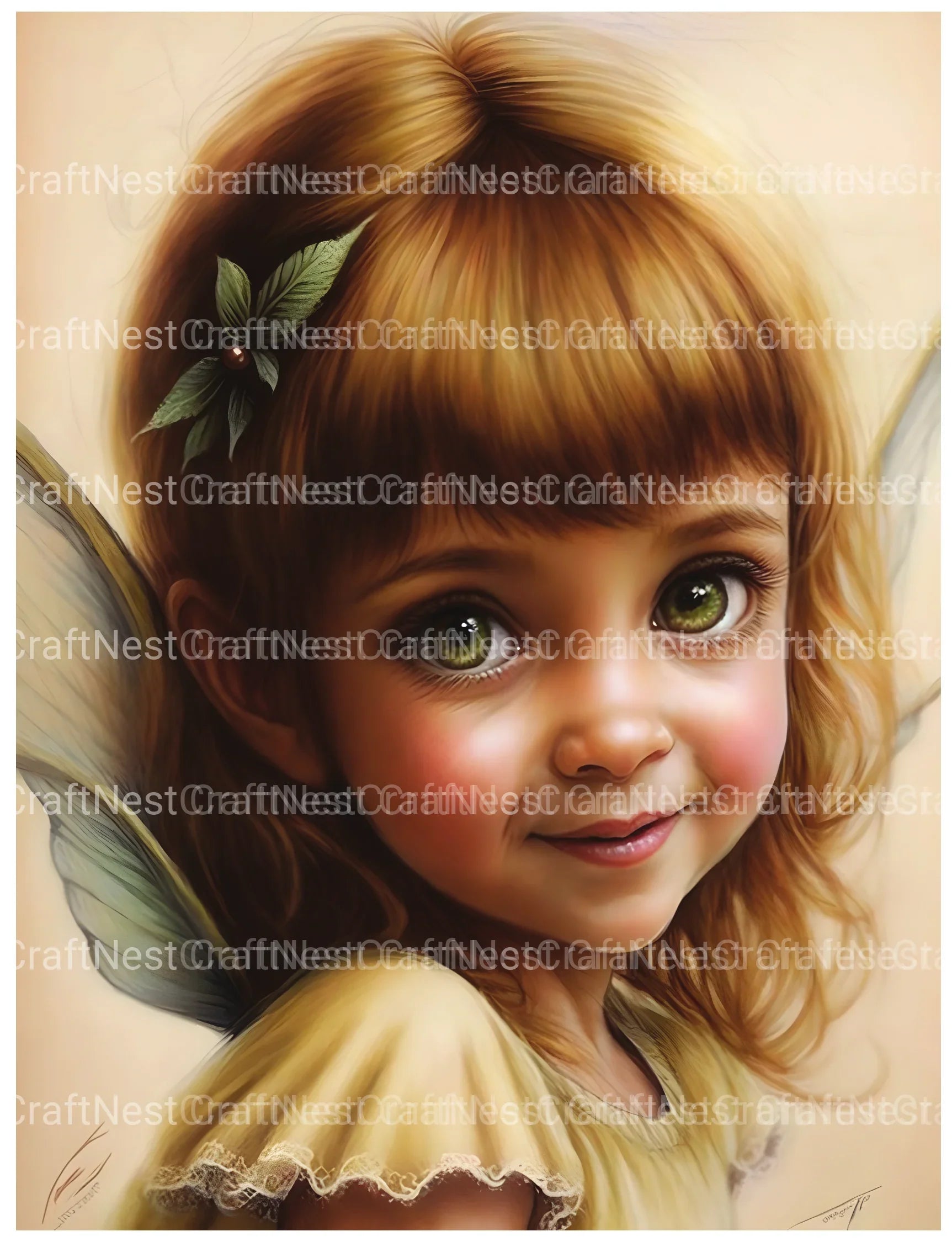 Flower Princess Coloring Book - CraftNest - Digital Crafting and Art