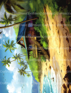 Hawaii Coloring Book - CraftNest - Digital Crafting and Art