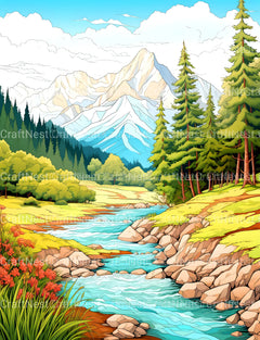 Country Life Coloring Book - CraftNest - Digital Crafting and Art