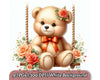Baby Bear on Swing