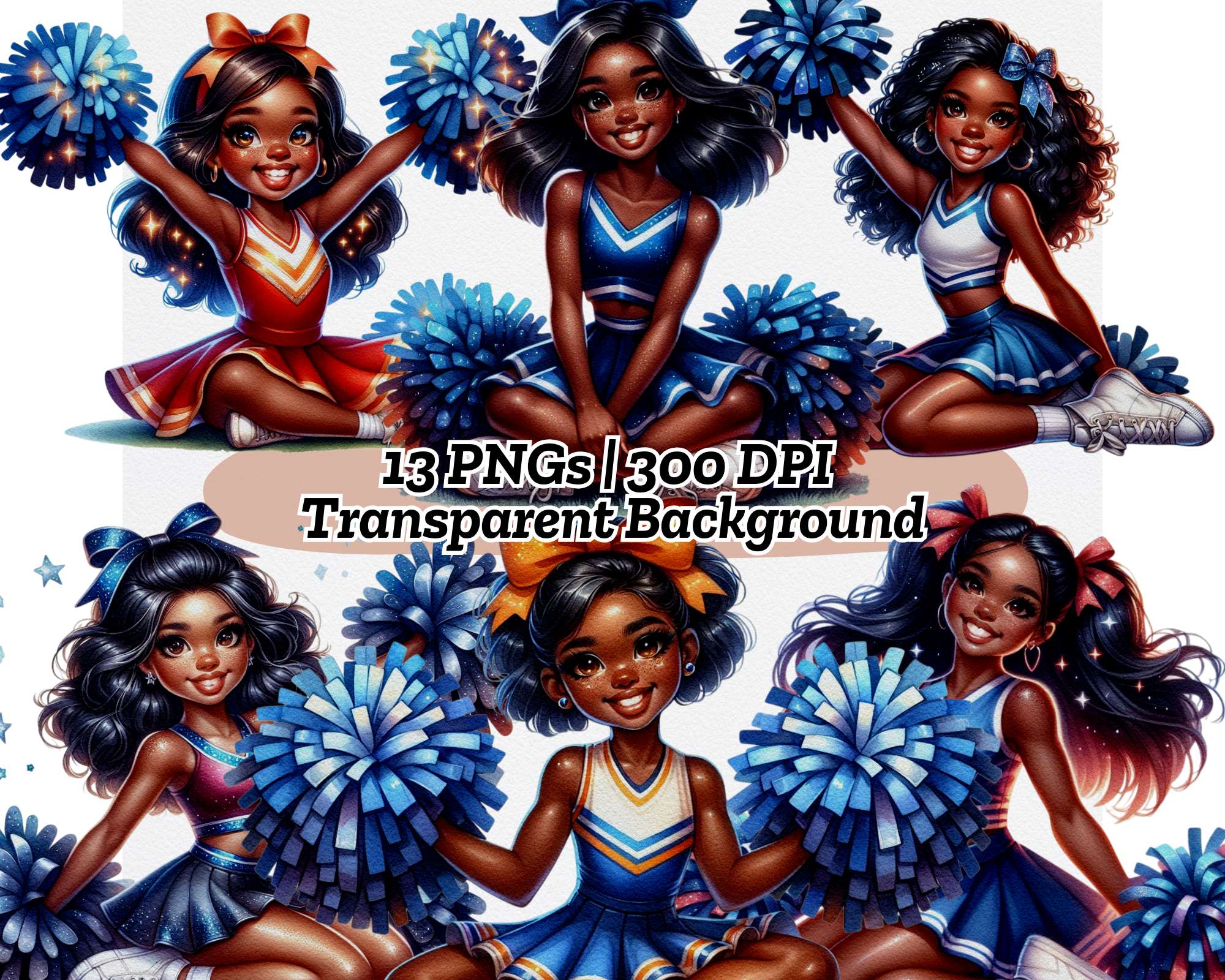 Black Girl Cheerleader