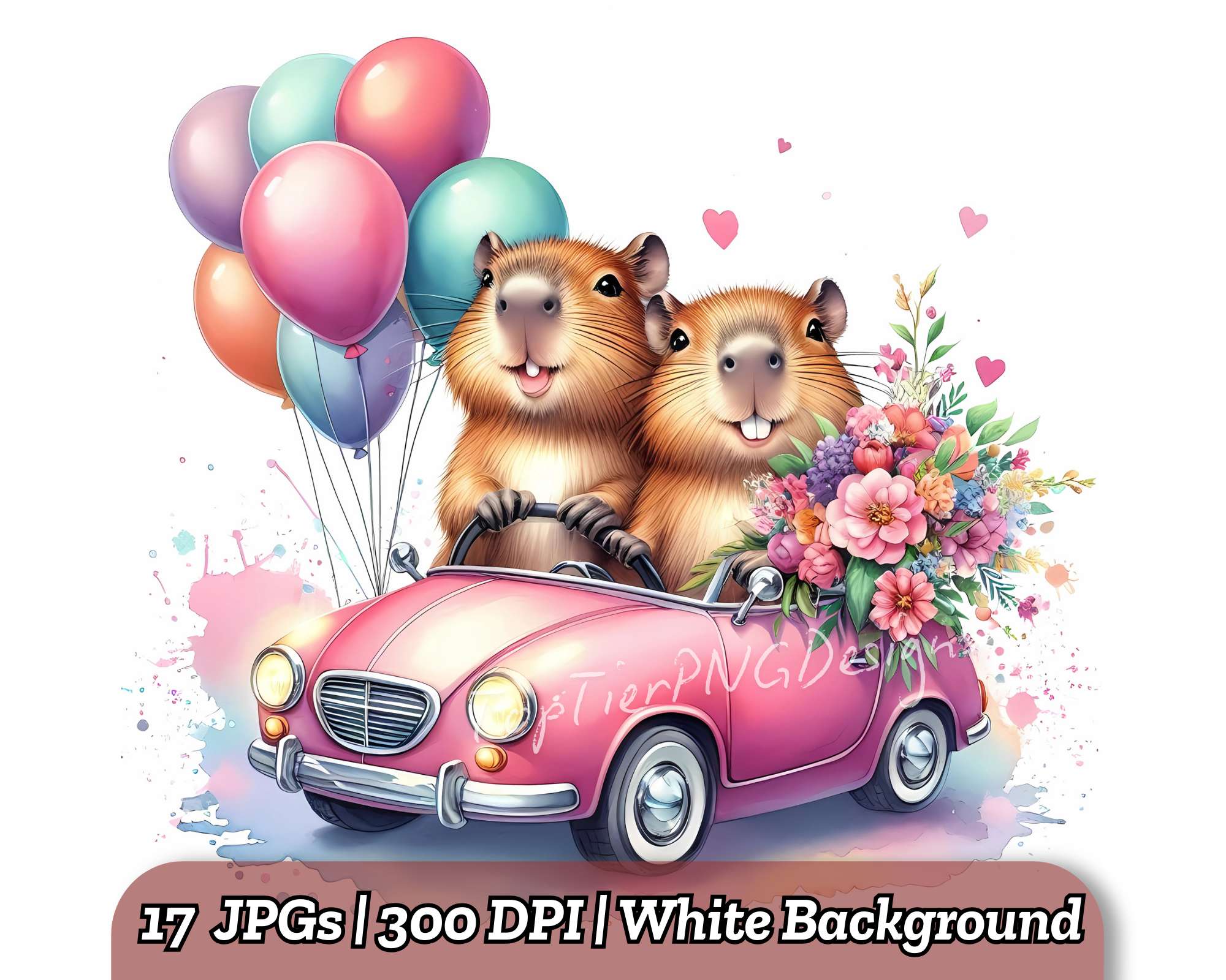 Capybara Valentine
