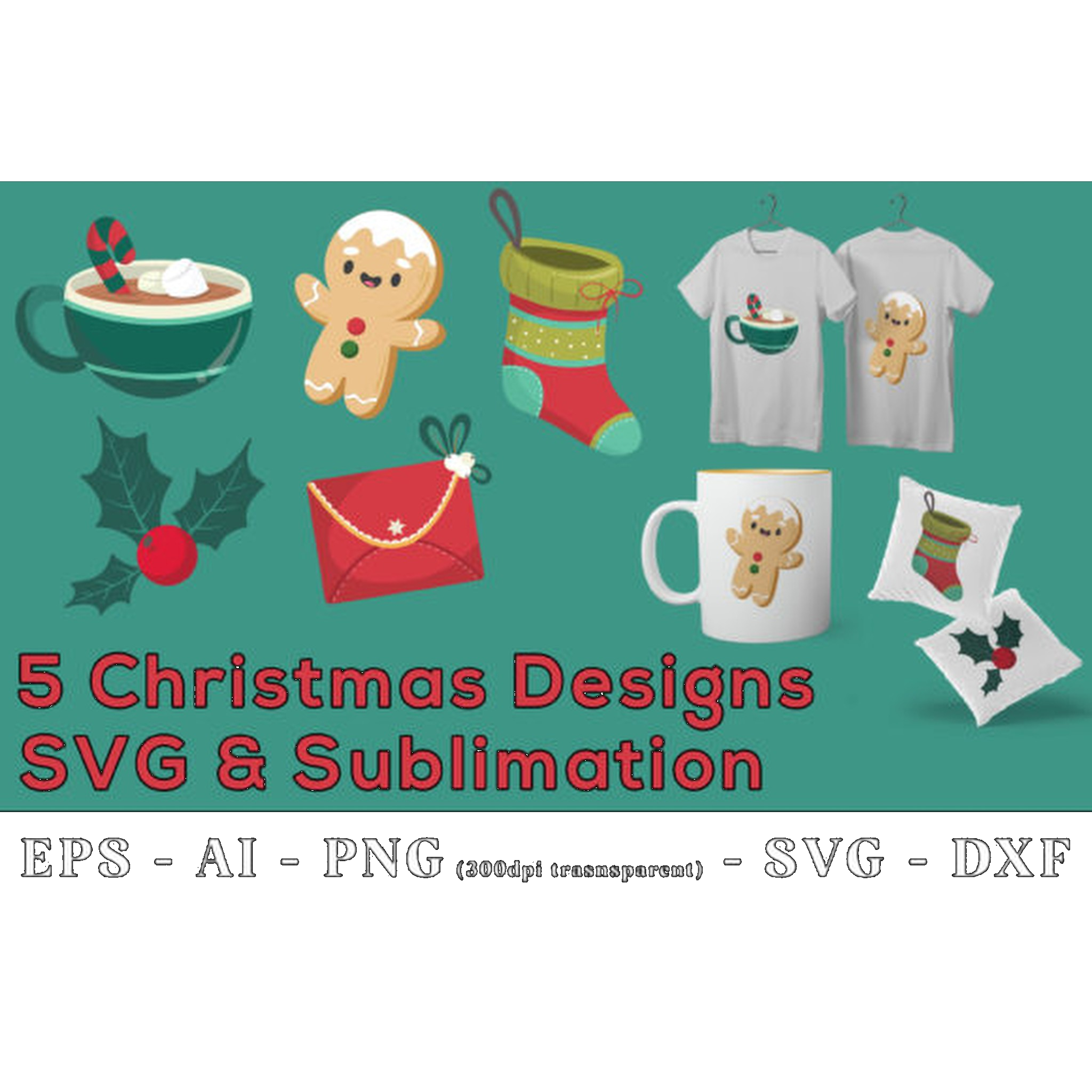 Christmas Designs SVG Set