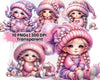 Cute Gnome with Pearls and Shells