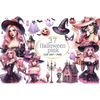 Pink Halloween Clipart