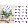 Violet Heart Clipart