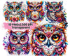 Mexican Sugar Skull Owl
