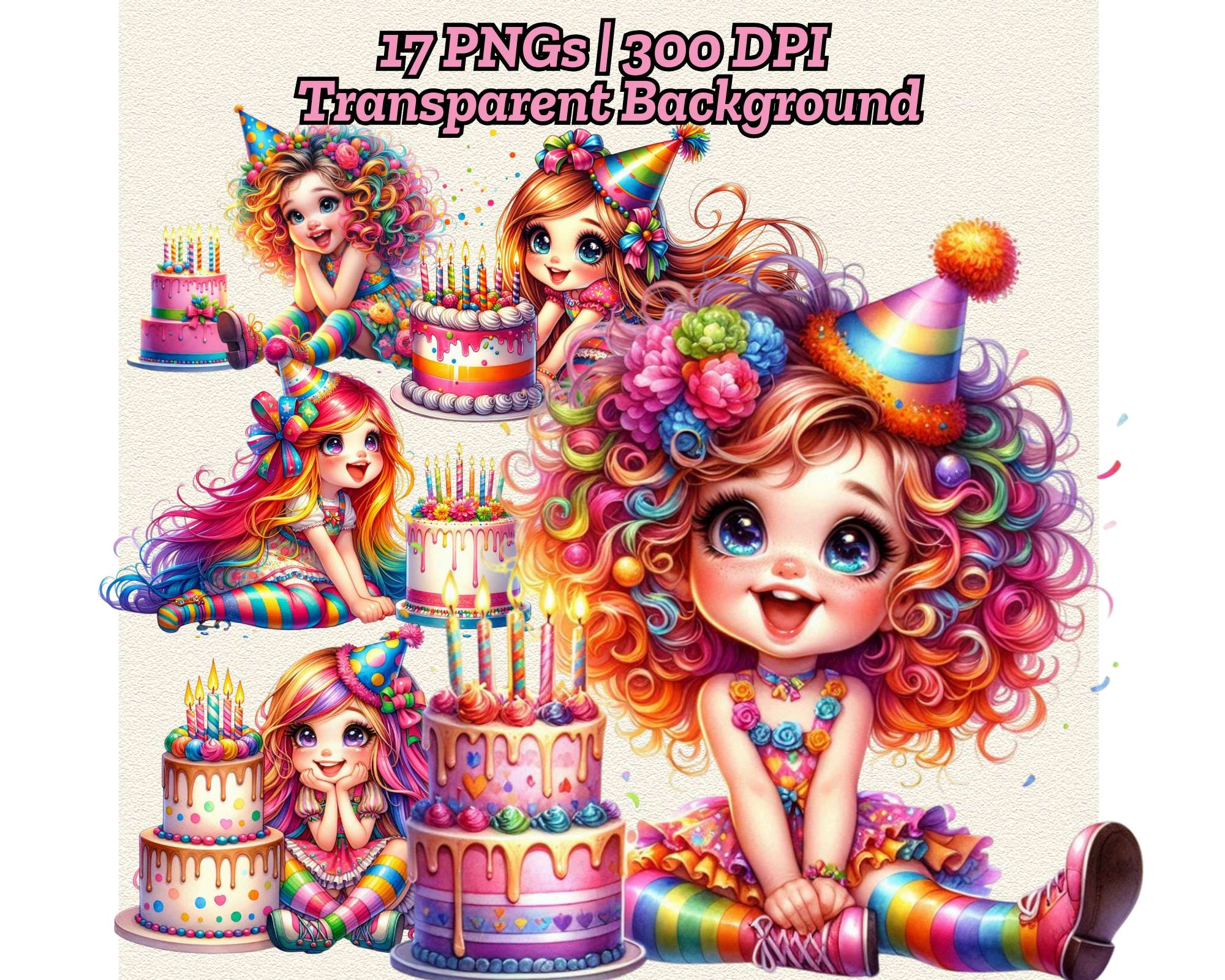 Quirky Birthday Girls
