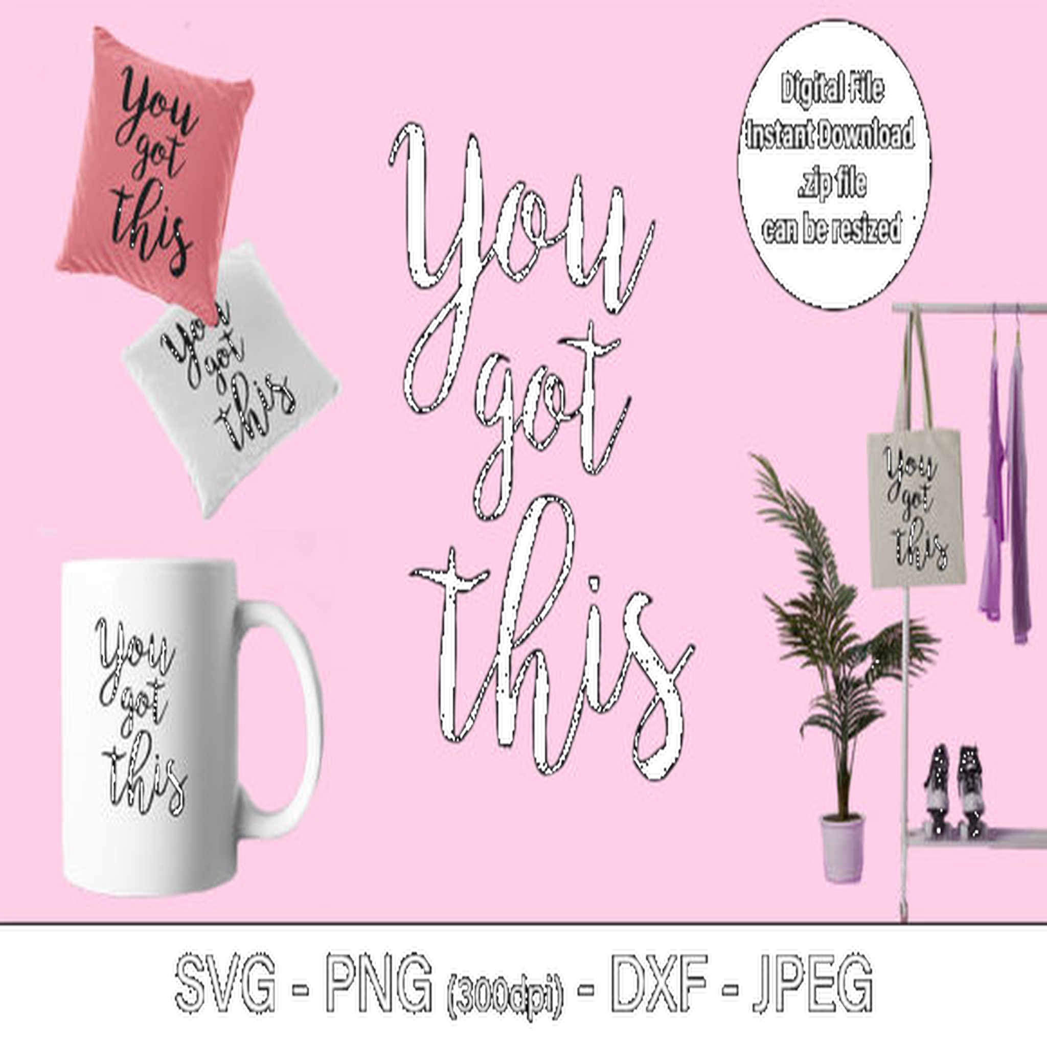 Motivational SVG Quote