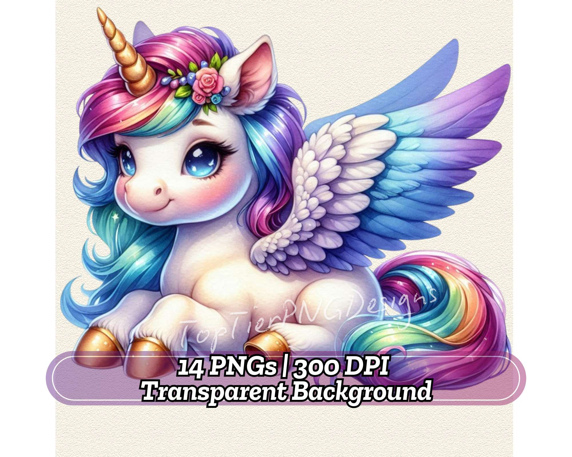Unicorn with Wings