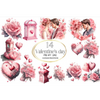 Vintage Valentine Clipart