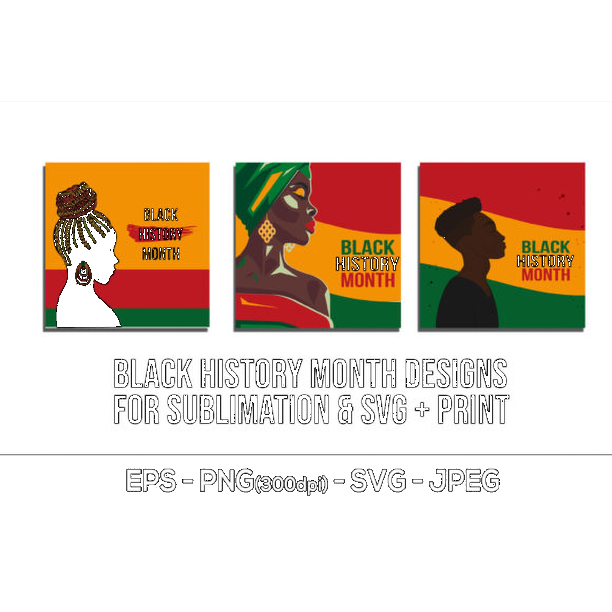 Black History Month SVG