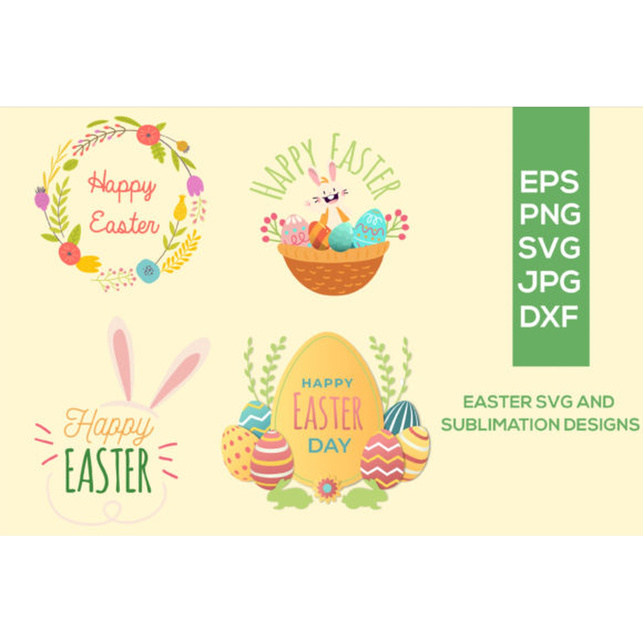 Easter Bunny SVG