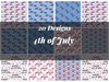 4th of July Seamless Digital Paper