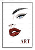 Fashion Makeup Aesthetic Wall Art