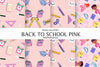 Back to School Seamless Digital Paper