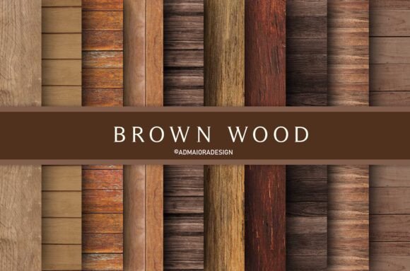 Brown Wood Texture Paper
