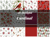 Cardinal Seamless Digital Paper