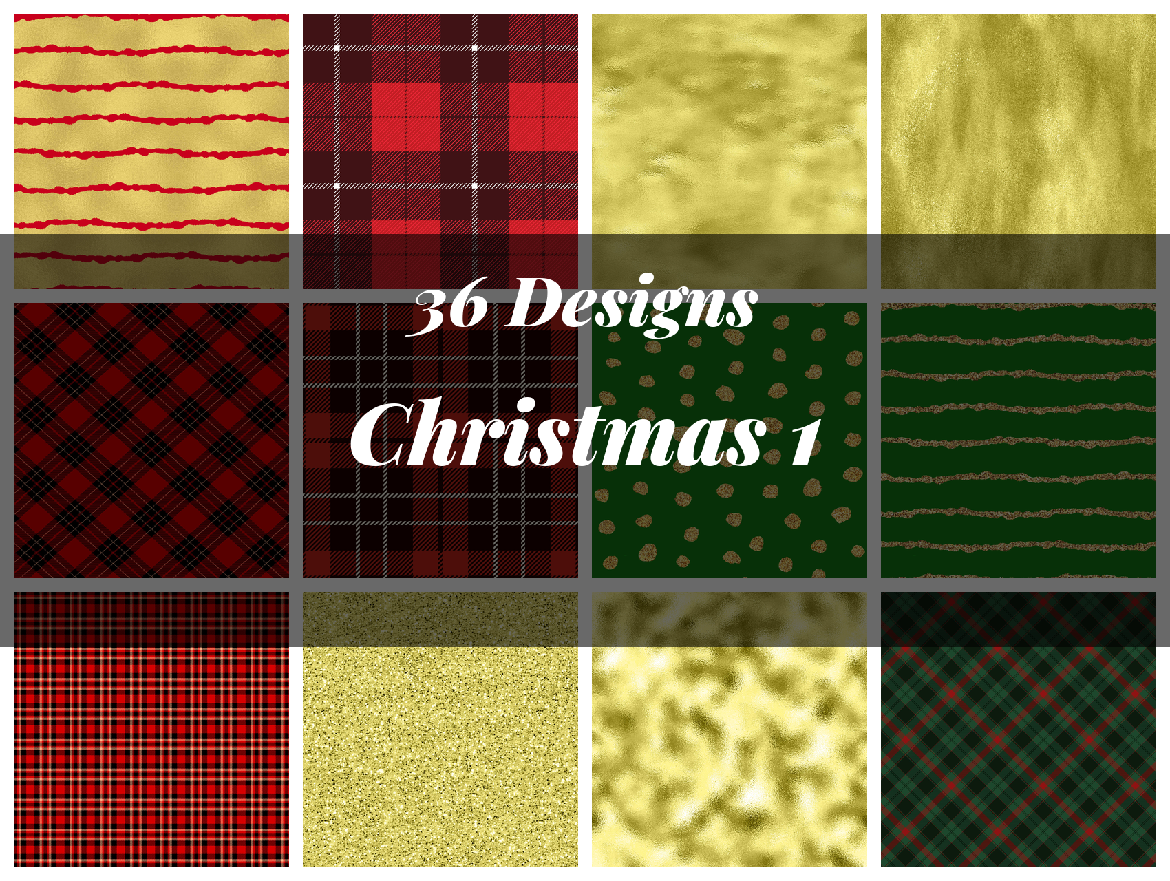 Christmas Seamless Digital Paper 1