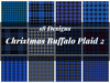 Christmas Buffalo Plaid Digital Paper