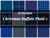 Christmas Buffalo Plaid Digital Paper 2