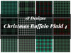 Christmas Buffalo Plaid Digital Paper