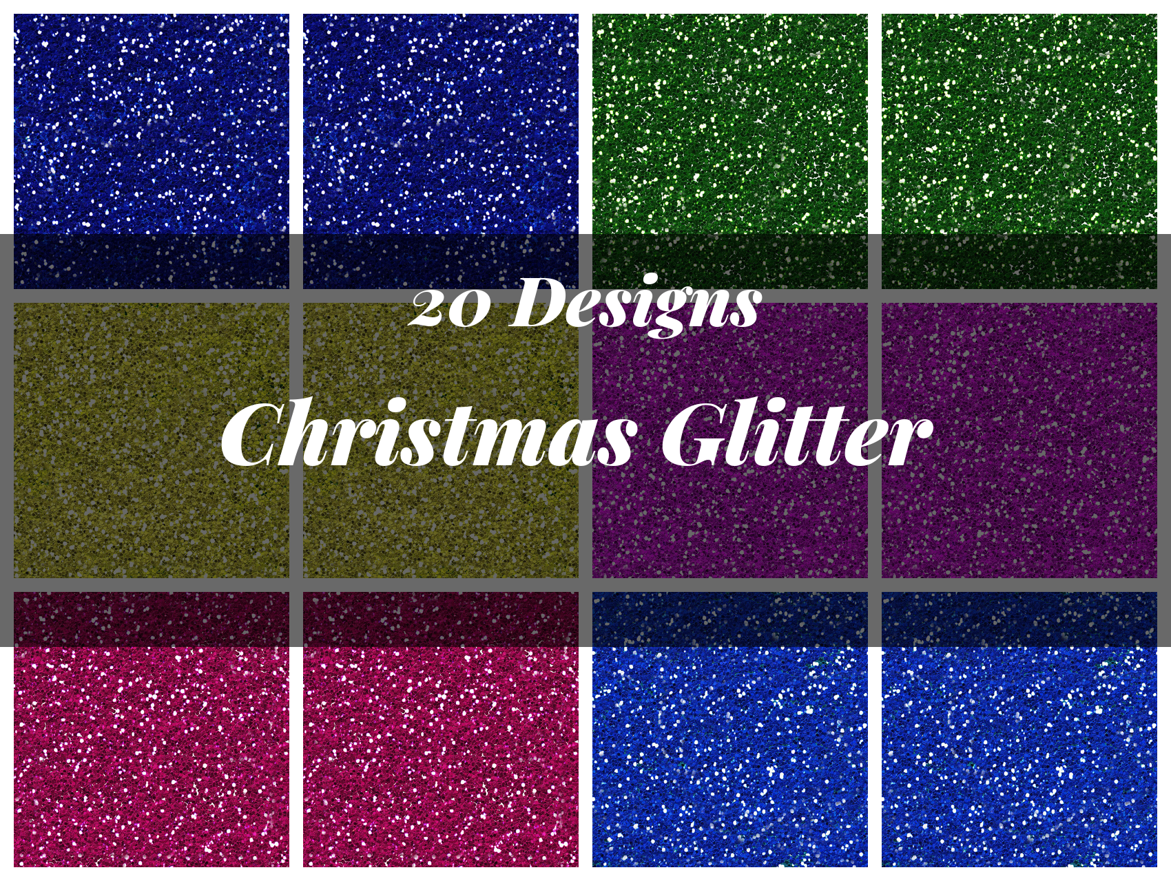 Christmas Glitter Texture Paper
