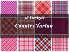 Country Tartan Seamless Digital Paper - CraftNest - Digital Crafting and Art