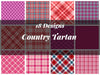Country Tartan Seamless Digital Paper