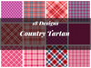 Country Tartan Seamless Digital Paper