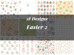 Easter Seamless Digital Paper 2 - CraftNest - Digital Crafting and Art