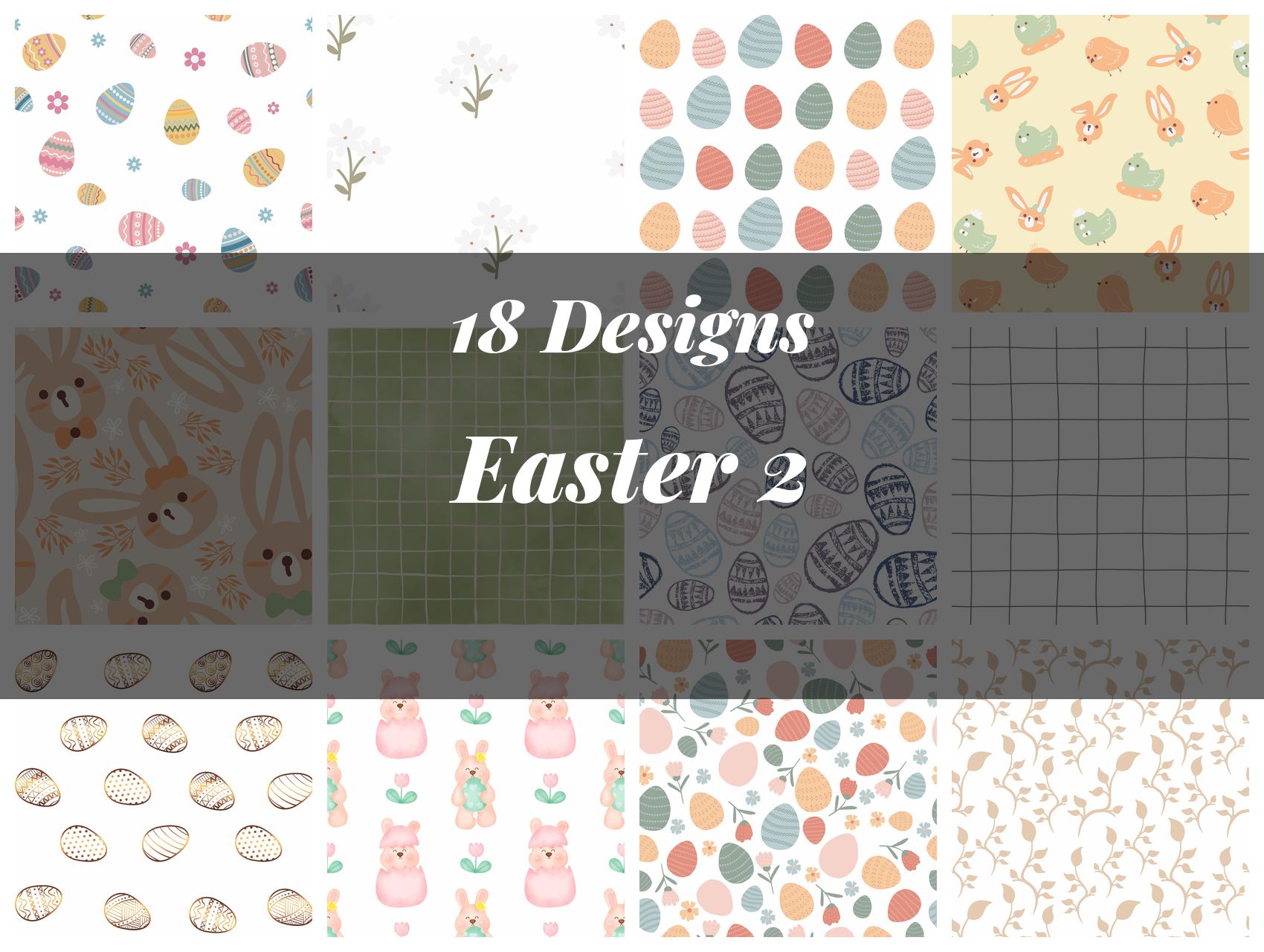 Easter Seamless Digital Paper 2
