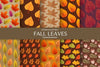 Fall Leaves Seamless Digital Paper