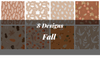 Fall Seamless Digital Paper