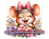 Floral Mouse