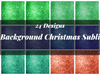 Christmas Glitter Sublimation Texture Paper