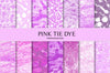 Pink Tie Dye Seamless Digital Paper