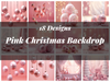 Pink Christmas Backdrop Texture Paper