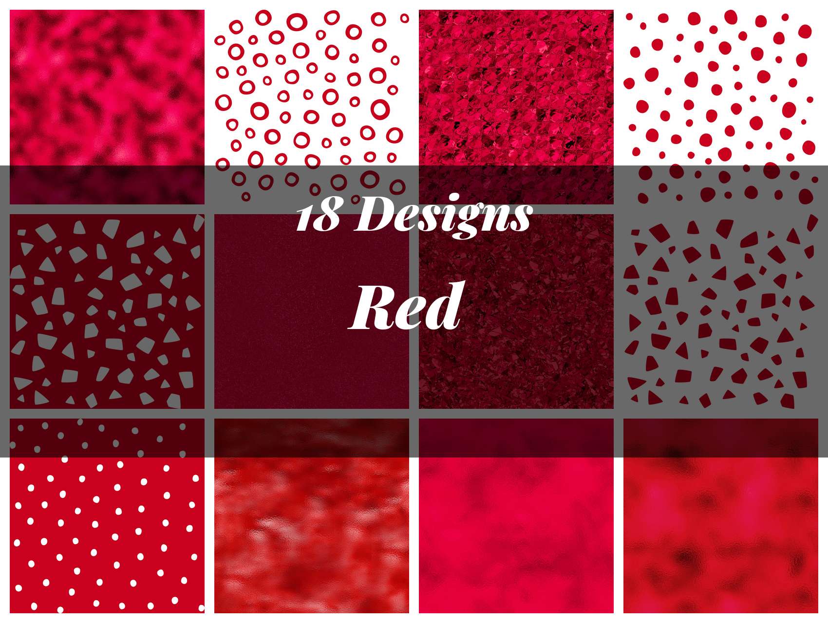 Red Seamless Digital Paper