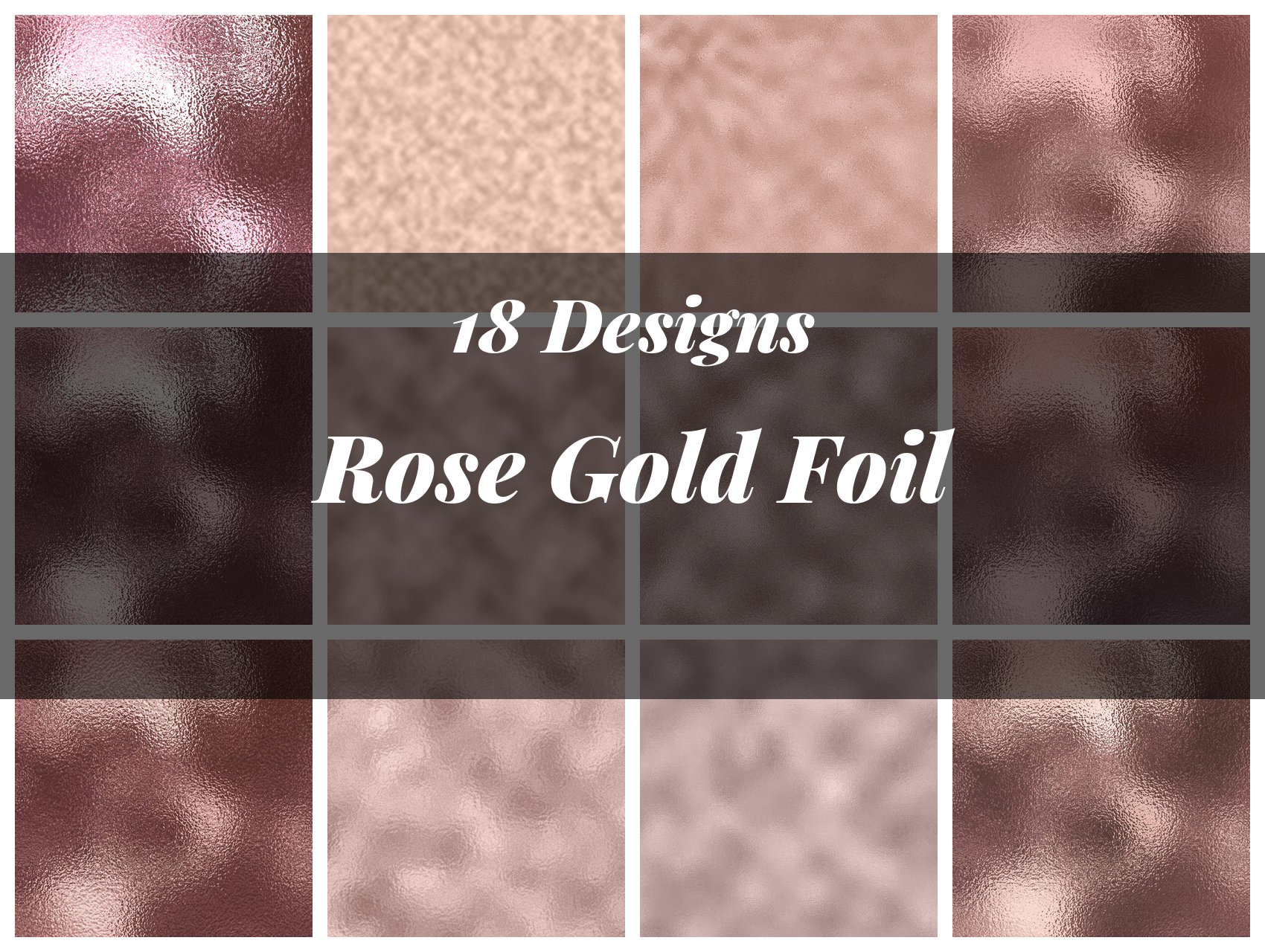 Rose Gold Foil Texture Paper