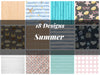 Summer Seamless Digital Paper