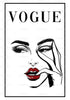 Fashion Magazine Aesthetic Wall Art Set
