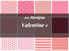 Valentine Seamless Digital Paper