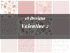 Valentine Seamless Digital Paper